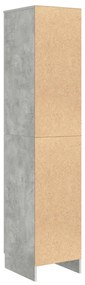 Büfé Szekrény Beton szürke MDF beton hatású laminátummal Szabványos