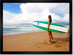 Poszterek keretben 40x30 Deszka Csaj deszkával