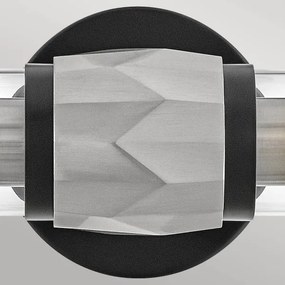 Hinkley HK-ELLISON2-BK-BN - Fürdőszobai lámpatest ELLISON 2xE27/40W/230V IP44 fekete