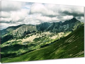 Vászonkép 90x60 Tátra Lengyel hegyek Kilátás