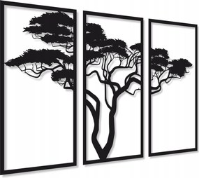 Fali Dekoráció Áttört Kép 3D Fali Dekoráció Bonsai 3D Chrobotek Alap