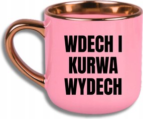 Bögre Rózsaszín Elegáns Nagy Vicces Ajándék Belégzés És Kilégzés