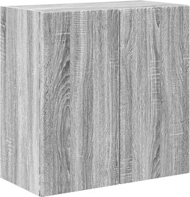 vidaXL TV Fali Szekrény Szürke Sonoma 59,5 x 31 x 60 cm Faanyag
