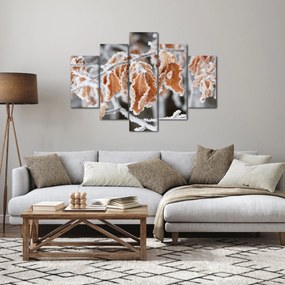 Kép - Fagyott levelek (150x105 cm)