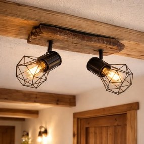 Globo 54017W-2 - PRISKA 2xE27/60W/230V spotlámpa