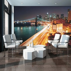 Fotótapéta - Brooklyn-híd New York-ban (152,5x104 cm)