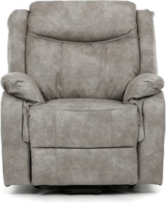 Elektromos relax fotel állítható háttámlával szürke vintage szövet TV-Q8668 GREY3