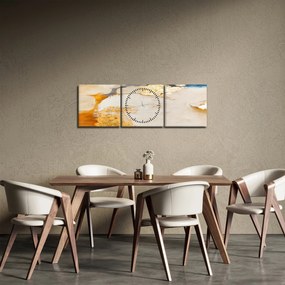 Kép - Absztrakció (órával) (90x30 cm)