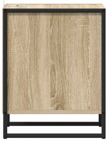 vidaXL Éjjeli asztal fiókkal 2 pcs Sonoma 39,5 x 30 x 50 cm Faanyag