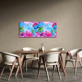 Kép - Színes hullámok (120x50 cm)