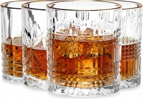 4x Whisky Italos Pohár Szett Ajándék Pohár Szett