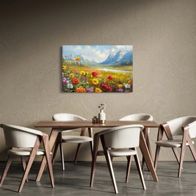 Kép - Festett táj (90x60 cm)