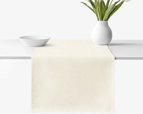 Goldea malaga asztali futó - krémszínű 35x160 cm