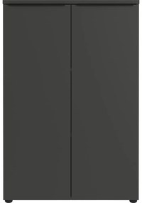 Antracitszürke szekrény 81x120 cm Mailand – Germania