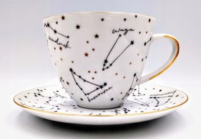 Jumbo csésze Bogucice Zodiákus fehér porcelán 450 ml 1 db