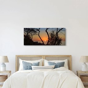 Napnyugta képe (120x50 cm)