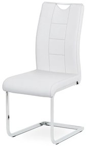 Fehér Ekobőr Étkezőszék. DCL-411 WT