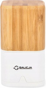 Kézi só/bors daráló 057351Galicia bambusz fehér