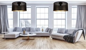 Mennyezeti lámpa ALDO 1xE27/60W/230V á. 40 cm fekete