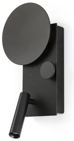 FARO 20058 - KLEE LED 10W/230V + 3W jobb oldali dimmelhető fali lámpa