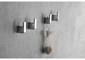 Gedy - KÉSZLET 2x Fali kampó PIRENEI fényezett króm