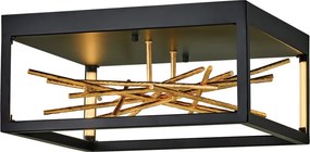 Quintiesse STYX QN-STYX-LED-F-BG Süllyesztett mennyezeti lámpa 8W/LED Tape 3000k