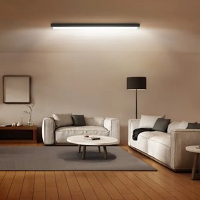 Brilagi- LED Fürdőszobai mennyezeti lámpa FRAME LED/50W/230V 120x30 cm IP44 fekete