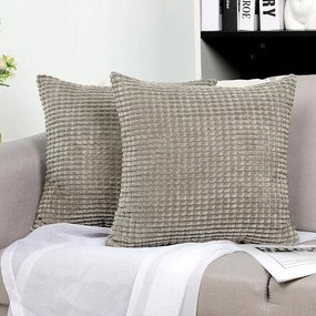 Dekorációs párnahuzat Tan.tomi 40 x 40cm 2db világosszürke