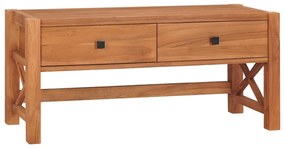 újrahasznosított tíkfa TV-szekrény 100 x 40 x 45 cm