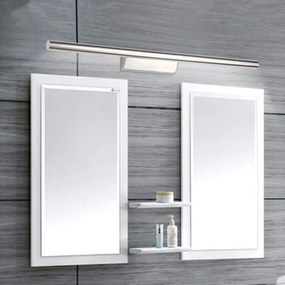 Toolight Szerszámlámpa, LED fürdőszobai lámpa tükör felett 9W 70CM APP363-1W, króm, OSW-08429