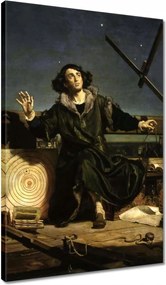 Vászonkép 40x60 Csillagász Kopernikusz Beszélgetés