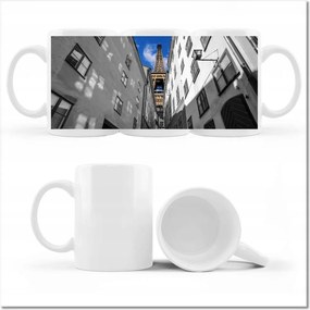 Eiffel-torony mintás bögre