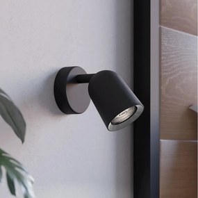 Eglo 901952 - Fali spotlámpa CAMALDOLI 1xGU10/5W/230V fekete