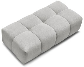 Világosszürke zsenília lábtartó Everest – Bobochic Paris