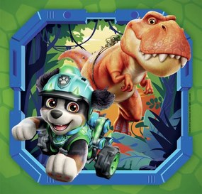 Mancs Őrjárat Dino Movie 3x48 db-os puzzle Clementoni