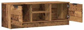 TV szekrény Régi fa 102x35x36,5 cm Gépelt fa