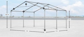 Raktárcsarnok 3x4x2m Comfort PE 240g