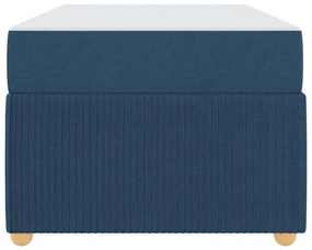 Ágykeret matraccal matracmal Kék 80 x 200 cm szövet