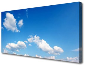 Vászonfotó Ég felhők táj 100x50 cm