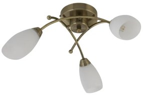 Searchlight 8183-3AB - Felületre szerelhető csillár OPERA 3xG9/7W/230V