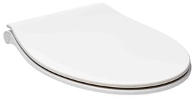 Wc ülőke Glacera duroplasztból fehér színben EASYSLIM33