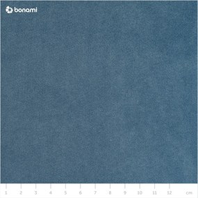 Vienna világoskék bársony kanapé, 200 cm - Cosmopolitan Design