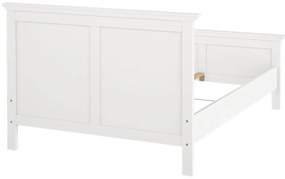 Fehér franciaágy 140x200 cm Paris – Tvilum