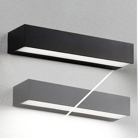 LED-es homlokzati fali lámpa kültéri fali lámpa IP65 20cm fehér Hideg