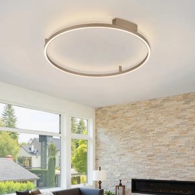 Brilagi - PORTOFINO LED dimmelhető lámpatest, 60W/230V, átmérő 80 cm, bézs + távirányító