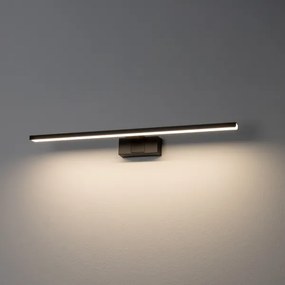 Aigostar - Fürdőszobai LED tükörvilágítás LED/12W/230V 4000K 60 cm IP44 fekete