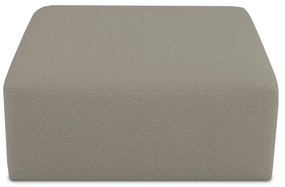 Világosbarna buklé kanapé modul Roxy – Scandic