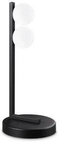 Ideal Lux - LED Asztali lámpa PING PONG 2xLED/3W/230V CRI 90 fekete