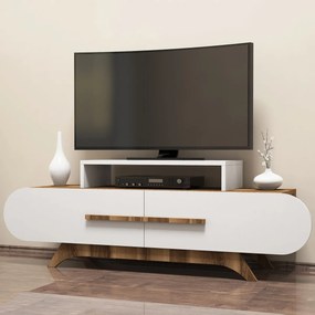 TV asztal Rose dió fehér