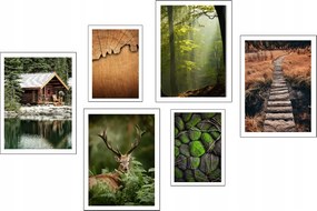 Komplett Galéria 6db-os Poszter Keret Nélkül Kpma 335